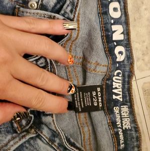 S.O.N.G. distressed faded ripped jeans nwot